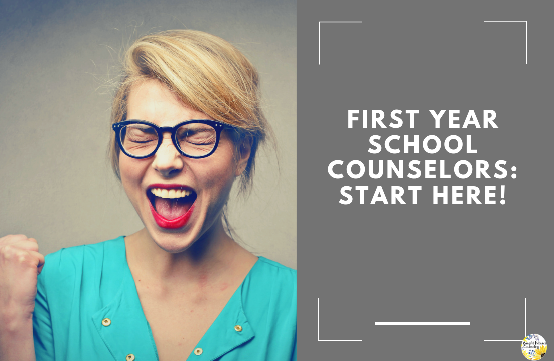 First Year School Counselors: Start Here!