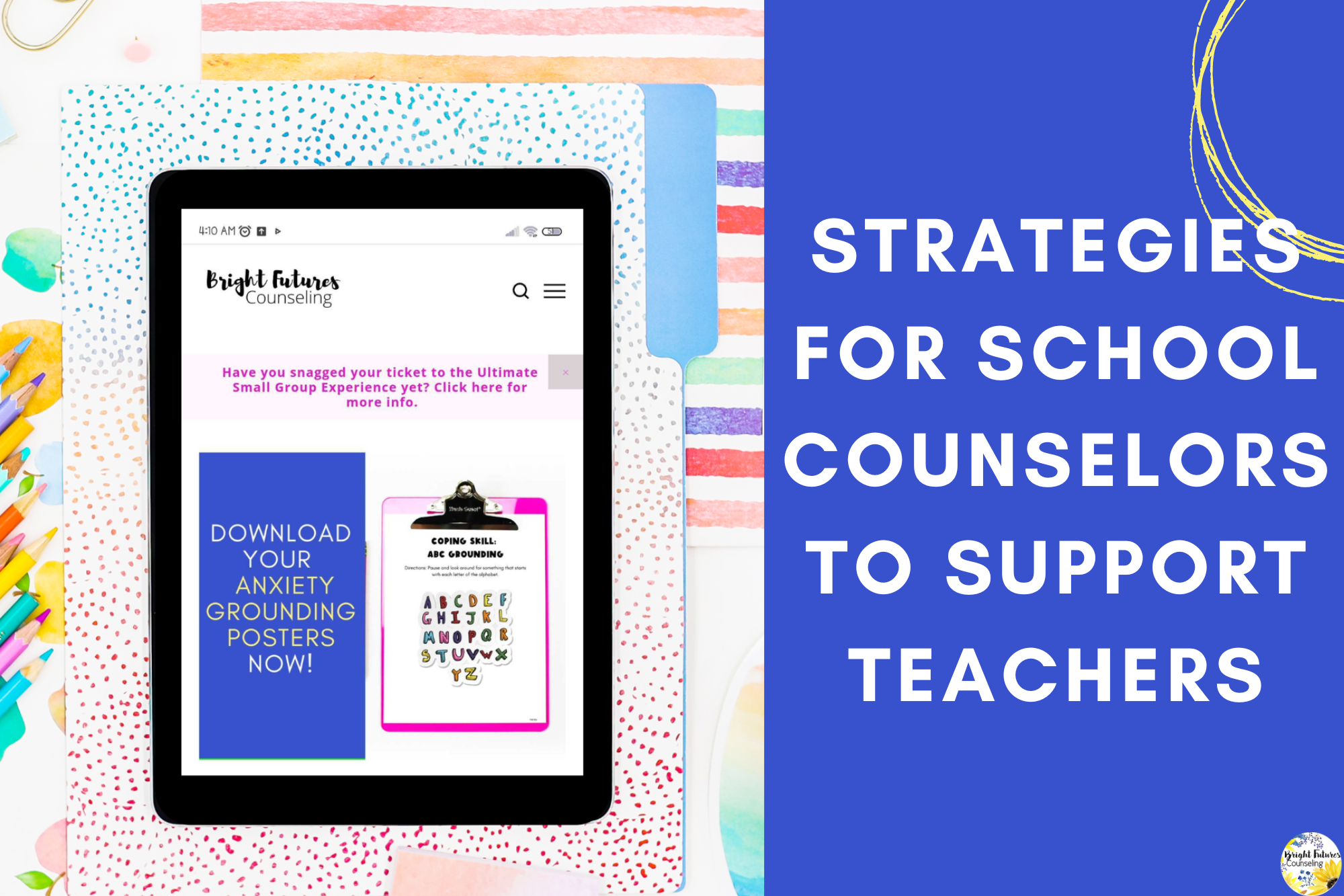 Strategies for School Counselors to Support Teachers