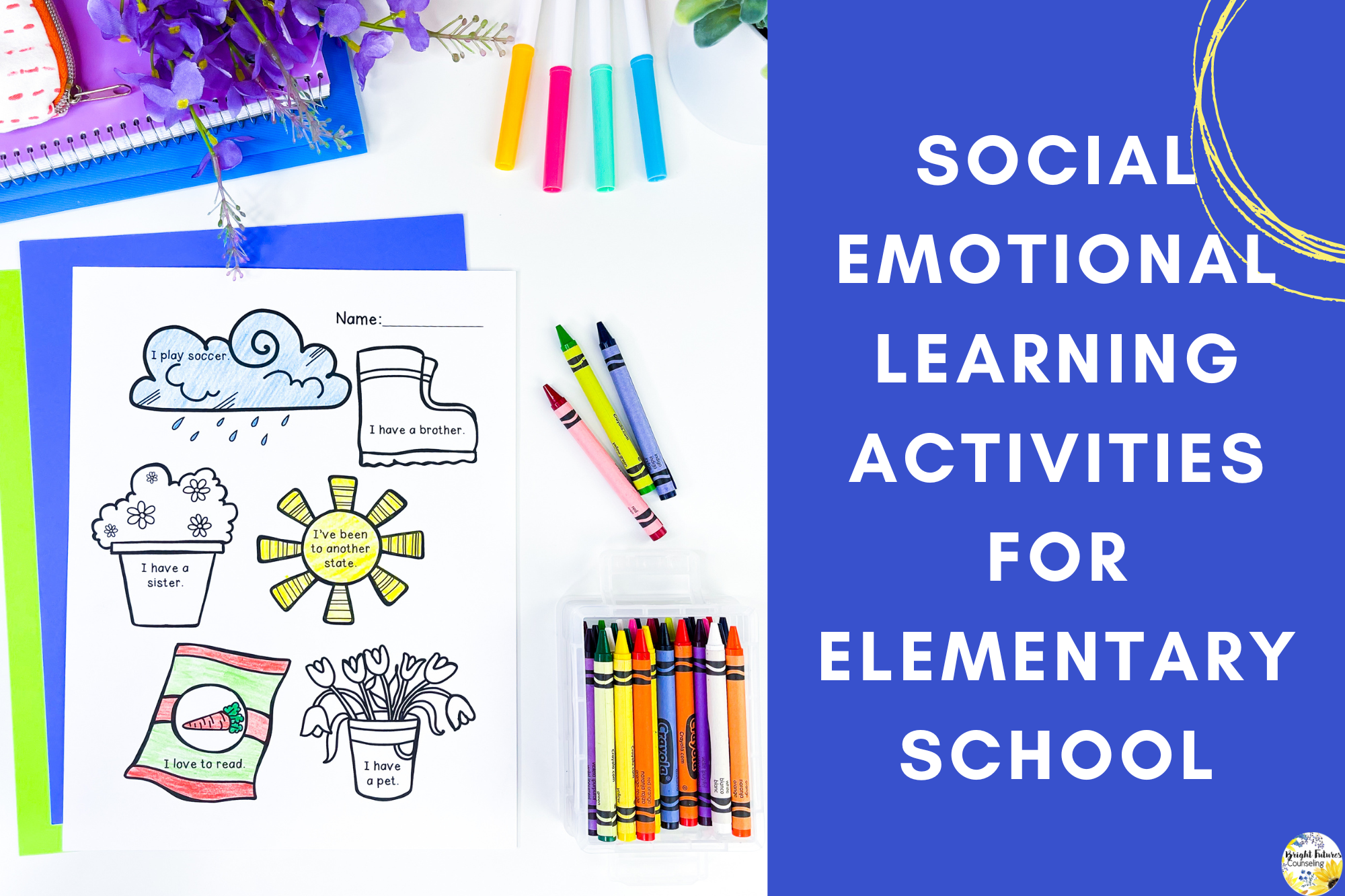 Social Emotional Learning Activities for Elementary School